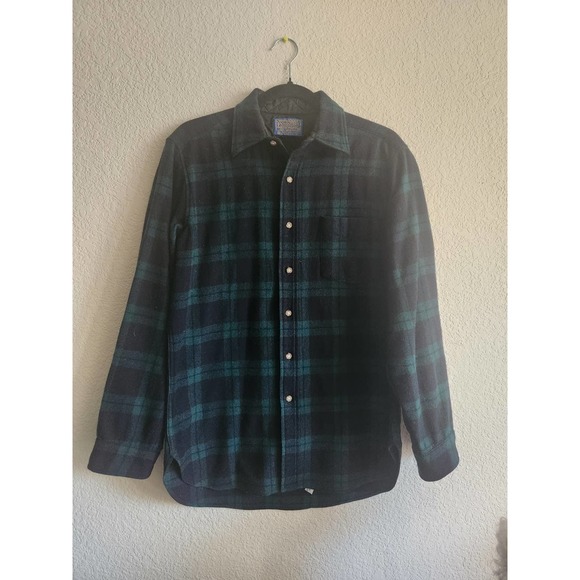 Vintage Pendleton Wool Button Up Mens Shirt  M - Picture 1 of 9